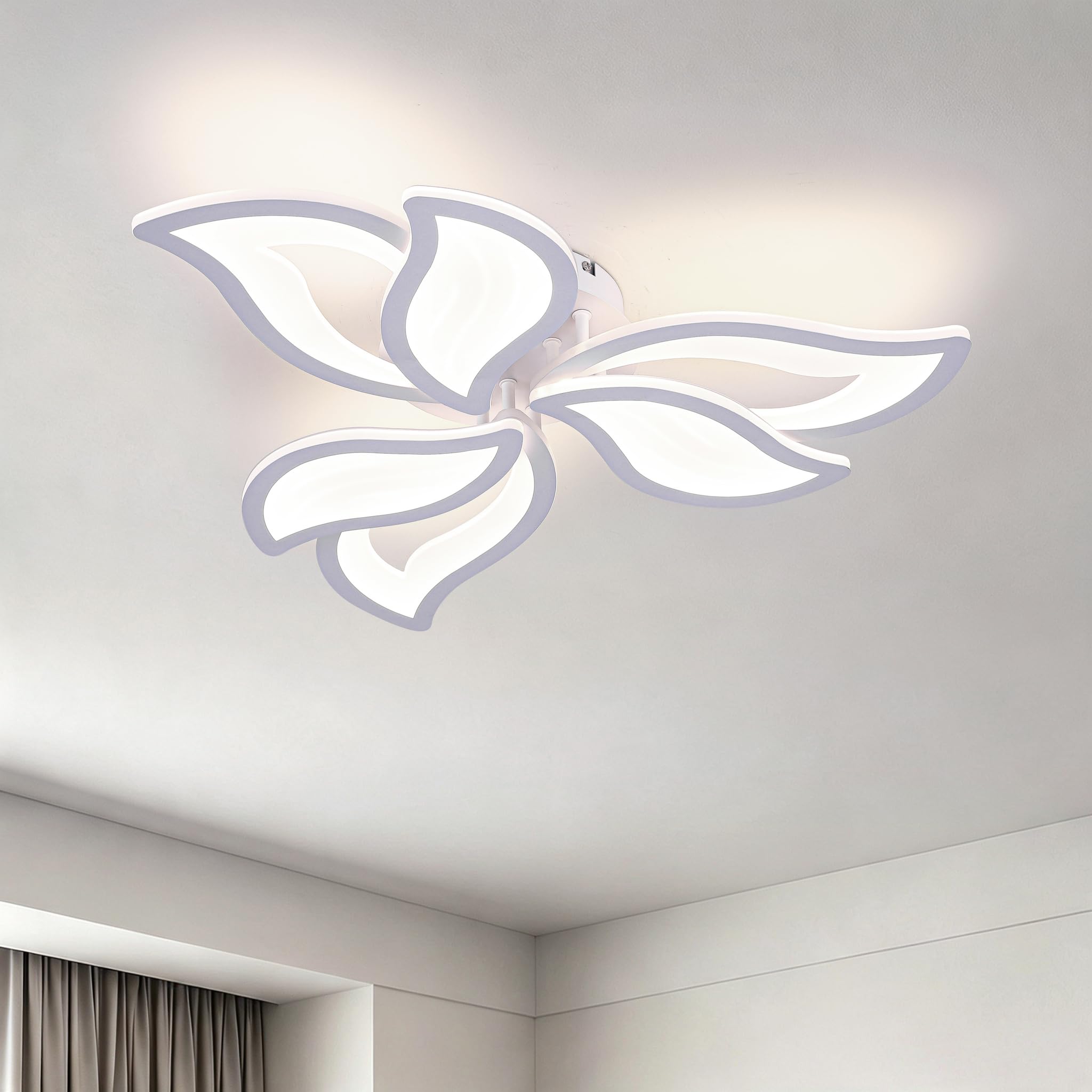 LED Plafonnier Luminaire 38W 4500LM 64cm Température de couleur réglable