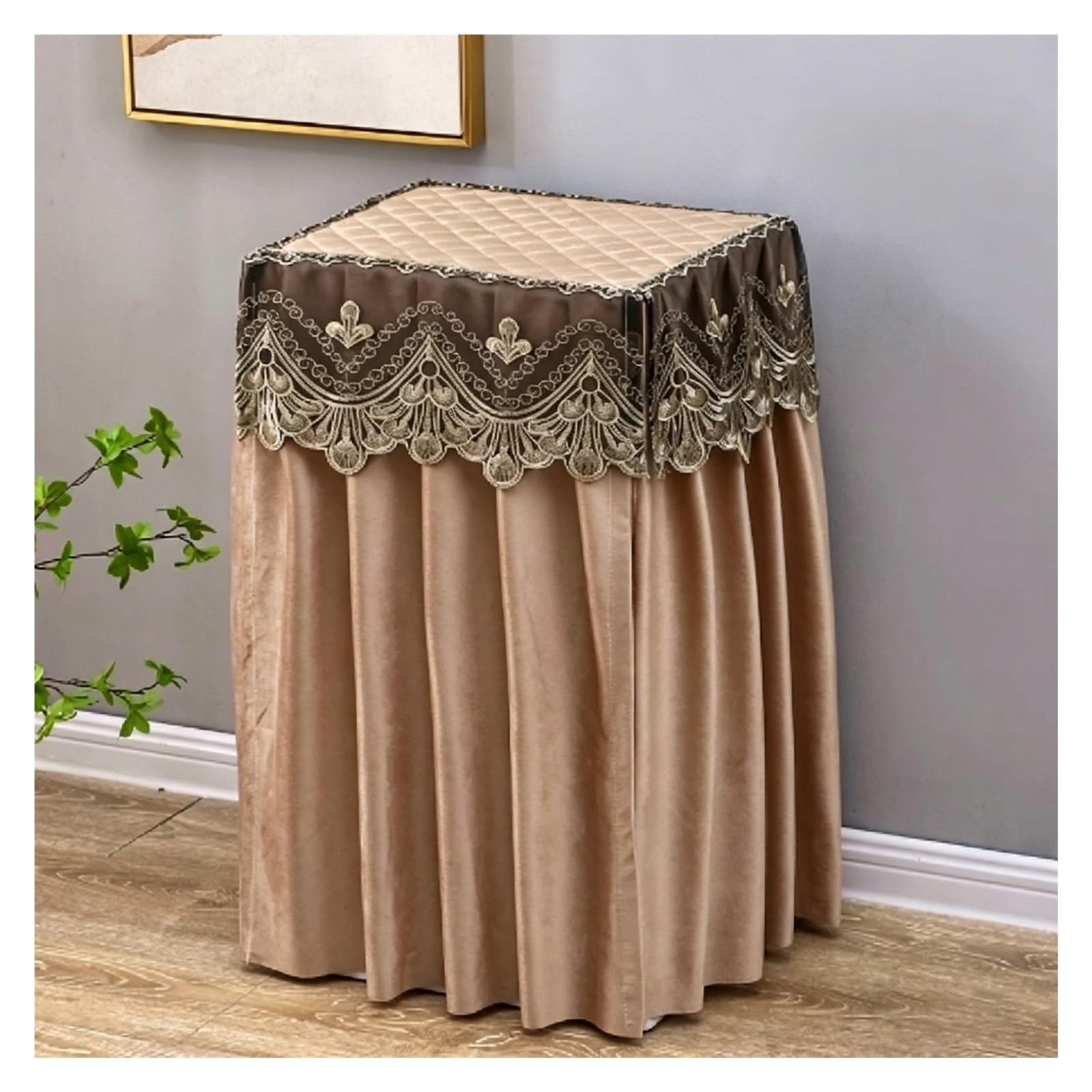 Chzdpp Coffee Washable Safe Dust Cover For Dust Protection, Customised 6 Color Safe Cover Disguise, Full-Coverage Cabinet Covers For Long Term Storage Protection(,50X45x100cm/20 X18 X39)