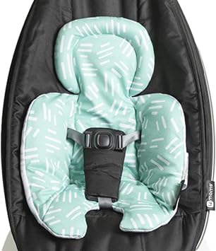 4moms RockaRoo and MamaRoo Infant Insert, Machine Washable, Cool Mesh Fabric, Reversible Design, Mint