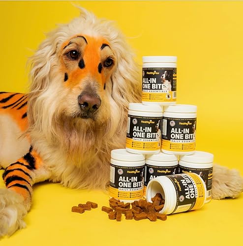 Miniatura 7 de Suplementos multifuncionales todo en uno para perros, glucosamina para apoyo articular con probióticos para la salud intestinal e inmunológica,