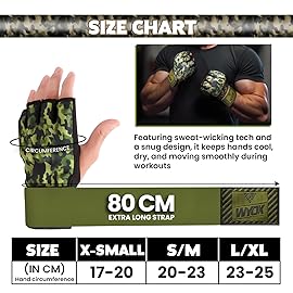 WYOX Gel Boxing Hand Wraps Inner Gloves for Men & Women, 80cm Quick Wrist Straps, Padded Knuckle Protection for Muay Thai Kickboxing, Hand Wraps for Boxing & Martial Arts (Vivid Forest, L/XL)