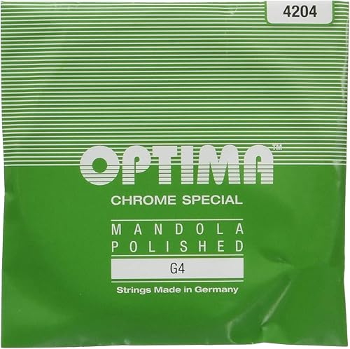 Optima 4204 mandola cromado especial cuerdas Pulido G-4