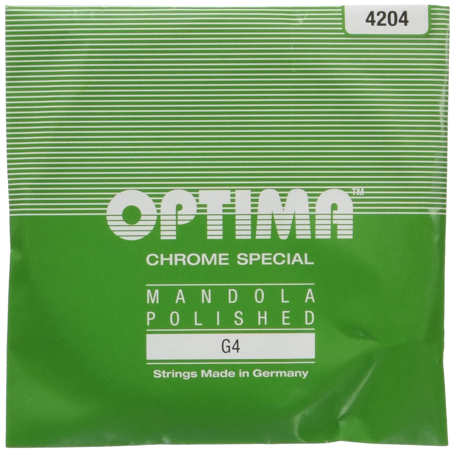 OPTIMA (ü) (OPTIMA) MANDORA STRINGS GREEN G (2-PIECE PACK) NO. 4204