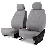 Carhartt SeatSaver Custom Seat Covers for 2009-2014 Ford F-150 & 2011-2016 F-250&sol;F-350 &lpar;1st Row Bucket Seats&comma; Duck Weave Gravel&rpar;