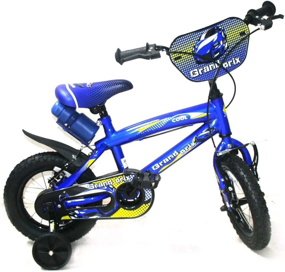 bicicletta per bambino 12 2 freni reset grand prix blu
