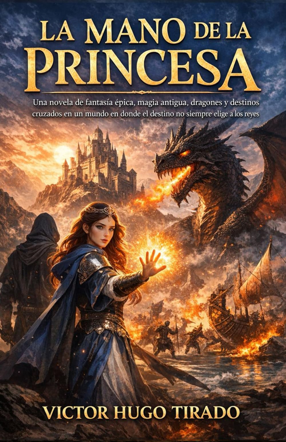 LA MANO DE LA PRINCESA: Una novela de fantasía épica, magia antigua, dragones y destinos cruzados en un mundo en donde el destino no siempre elige a ... Peligrosa y Erotismo Psicológico Intenso)