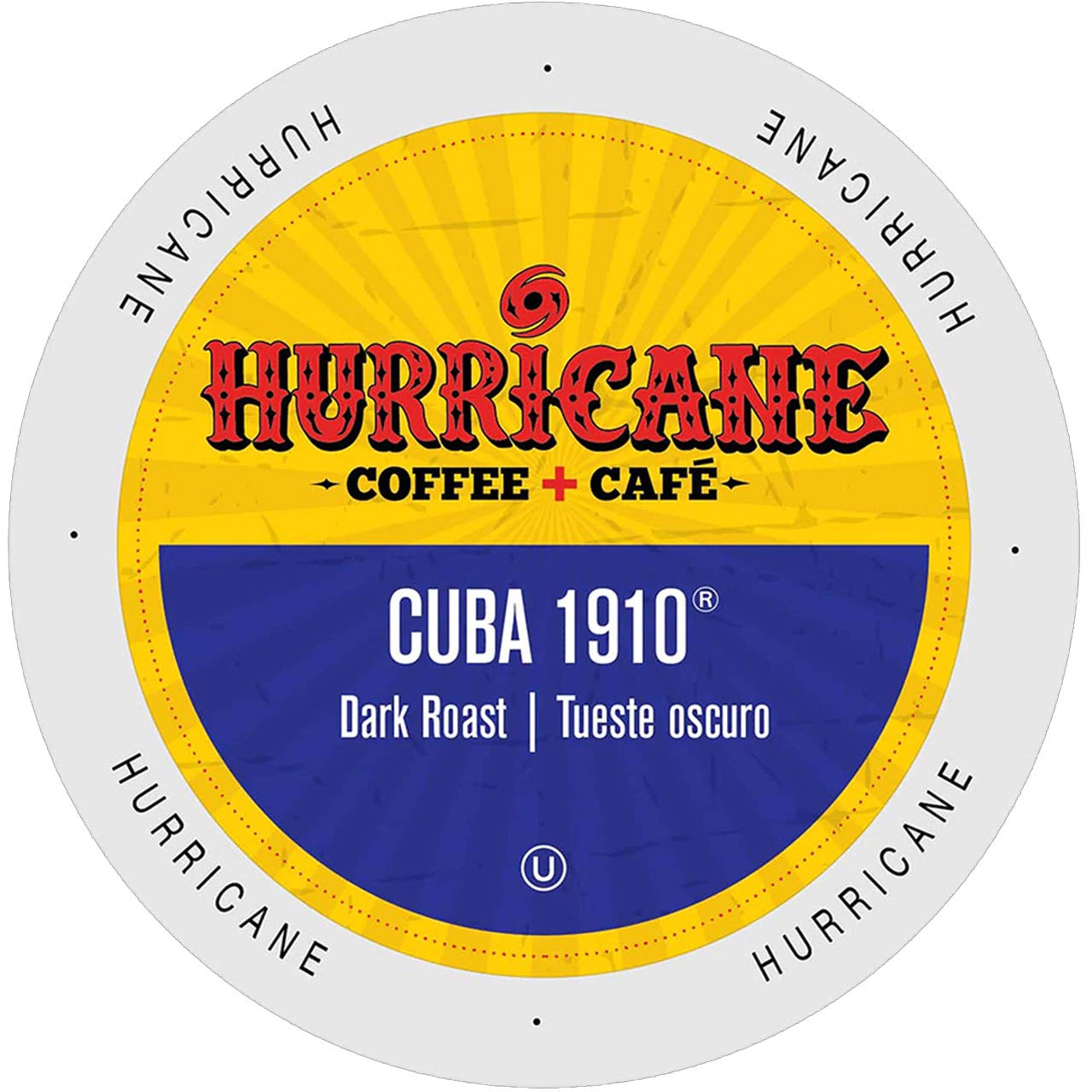 Hurricane Coffee Cuba 1910 Coffee, Single Serve Cups for