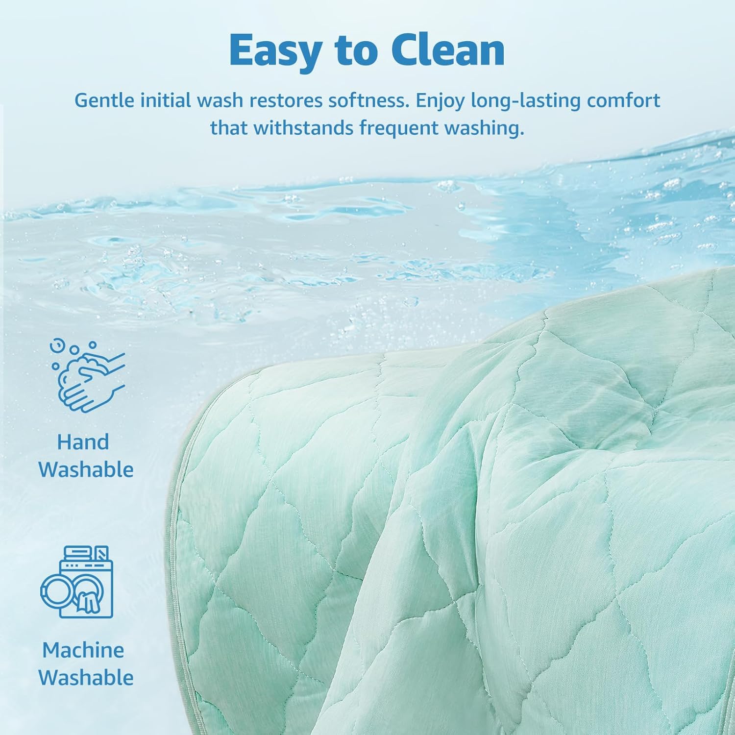 LOOBANI Dog Cooling Mat for Extra Large Dogs - 50" x 38" Dog Cooling Pad for Summer with Anti-Slip Bottom, Washable & Leakproof Cool Mat for Dogs, Cats, Indoor & Outdoor Use, Bed, Couch, and Crate