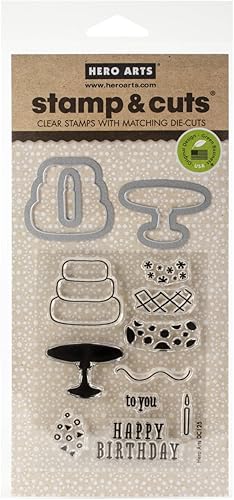 Vista 3 de Hero Arts DC151 Sello y corte, hola