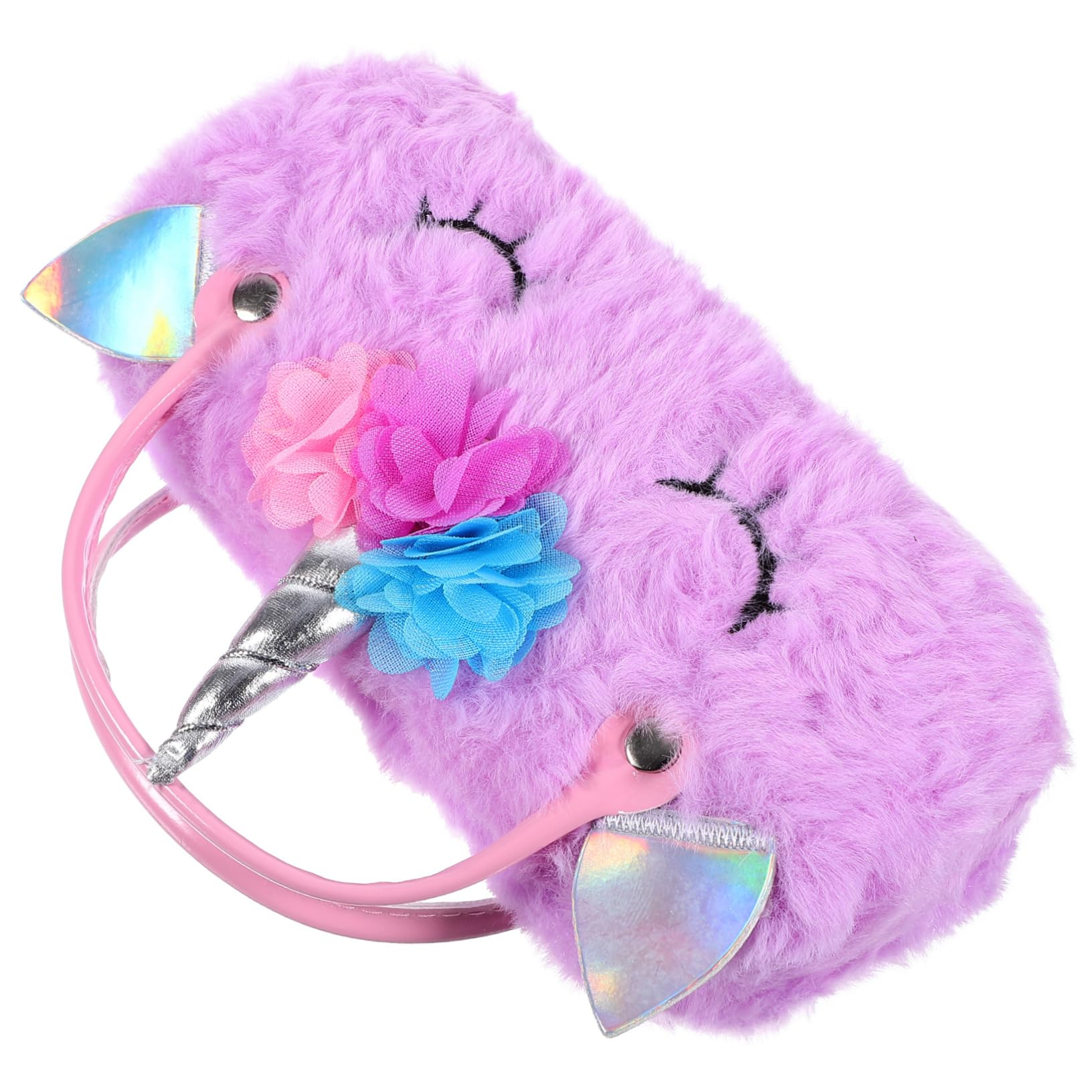 4stücke Süßes Einhorn Brillenetui Mit Handgriff Tragbares Brillenetui Für Sonnenbrillen Und Lesebrillen Und Druckbeständig Für Unterwegs