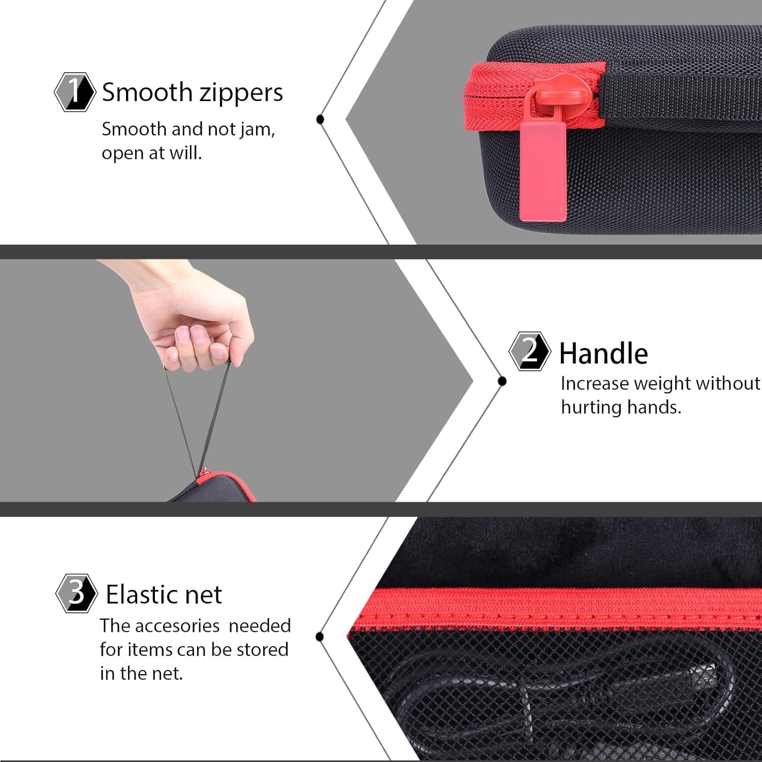 co2CREA Dur Étui de Voyage Rigide Housse Cas Coque pour Xvive U2 Émetteur/récepteur numérique(boîte Seule,Case Only)
