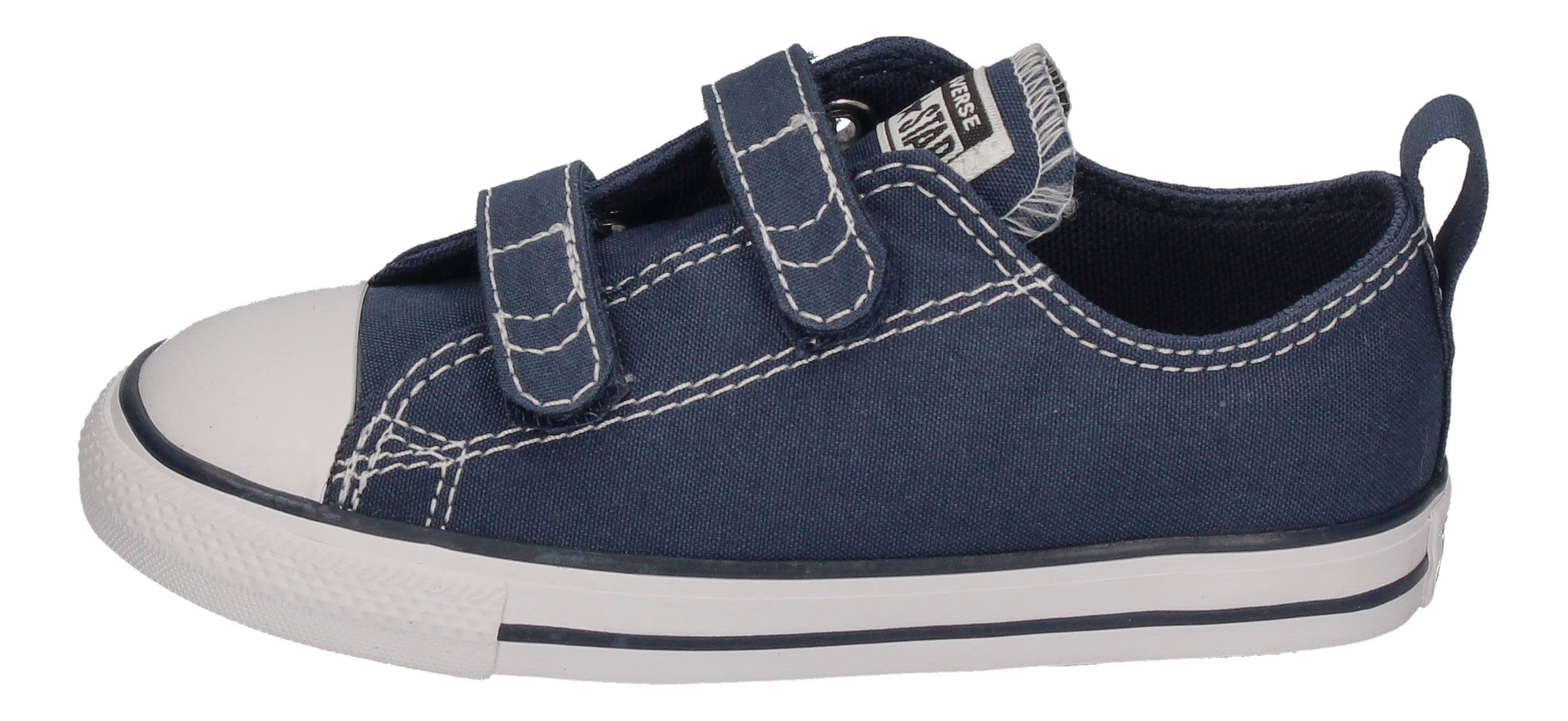 Converse Ctas 2v Ox Canvas 7v603c, Pantofole Unisex Bambini E Ragazzi, Nero, 22 EU