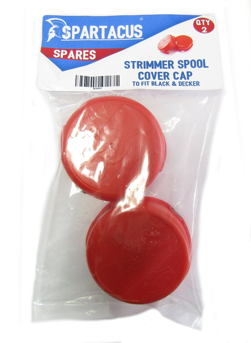 Spartacus 2x String Trimmer Spool Cover Caps Fits Black & Decker GL315 GL350