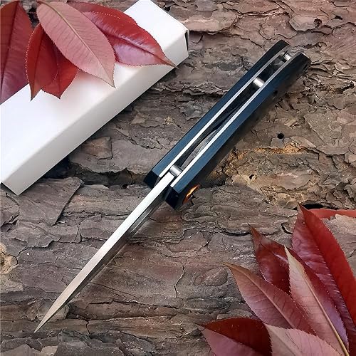 Miniatura 5 de DOOM BLADE Navaja de bolsillo de regalo para hombre, cuchillos plegables con clip de bolsillo de 2.63 pulgadas, longitud de la hoja, hoja de acero