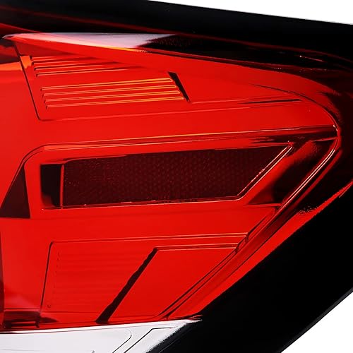 Miniatura 16 de SPEC-D TUNING Luces traseras secuenciales de humo negro con barra LED blanca compatible con Subaru Impreza/Impreza WRX 2008-2011, conjunto de par