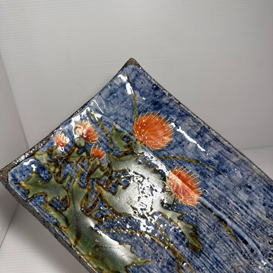 清水焼 陶葊窯 長角皿 角皿 花柄 Amazon.co.jp: 清水焼 陶葊窯 長角皿 角皿 花柄 : ホーム＆キッチン