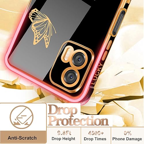 Miniatura 6 de Likiyami Funda para Moto G 5G 2023 para mujer, diseño de mariposas femeninas, bonitas fundas de teléfono para niñas, diseño único de mariposas,