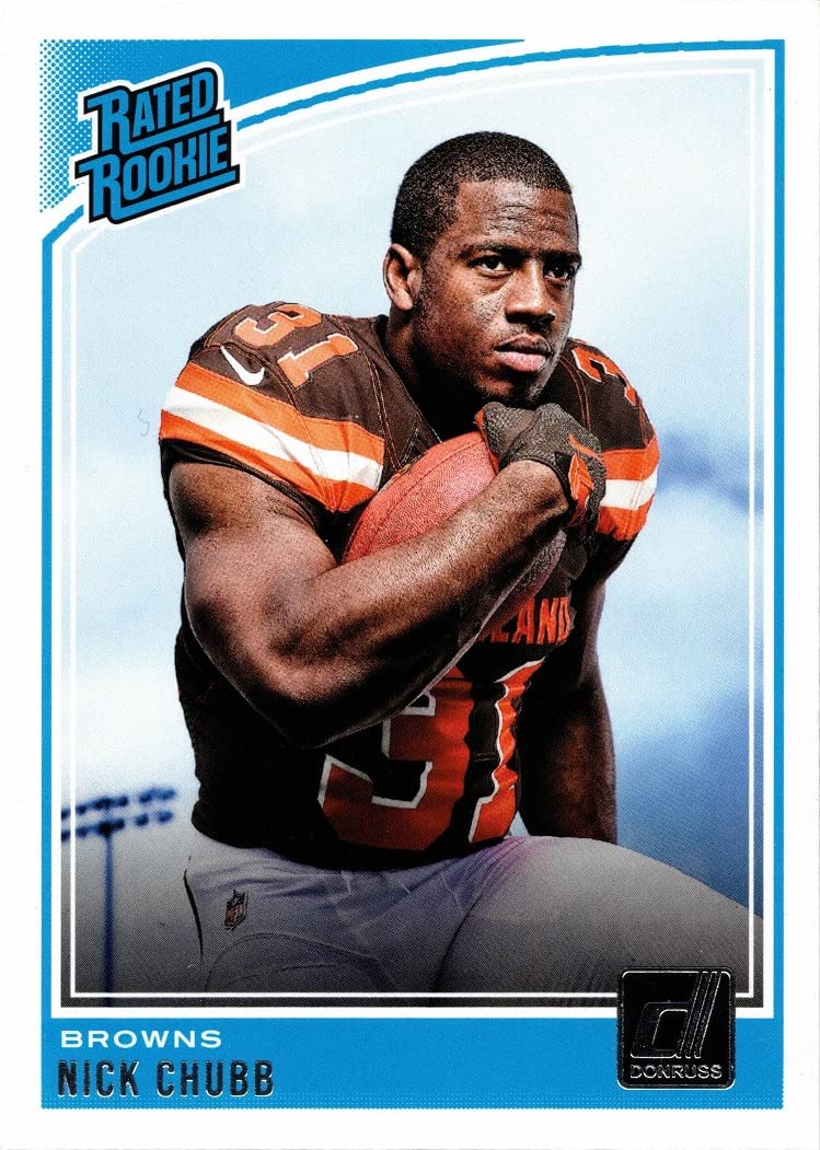 Amazon.com: 2018 Panini Donruss Football #308 Nick Chubb