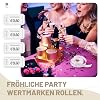 Nezyo Pack of 2000 Value Tokens Rolls 2 x 1000 Tears Drink Marks Food Stamps Buffet Ticket Consecutively Numbered Voucher Tokens for Shops Party Event Folk Festival (White 0.5 Euro Value