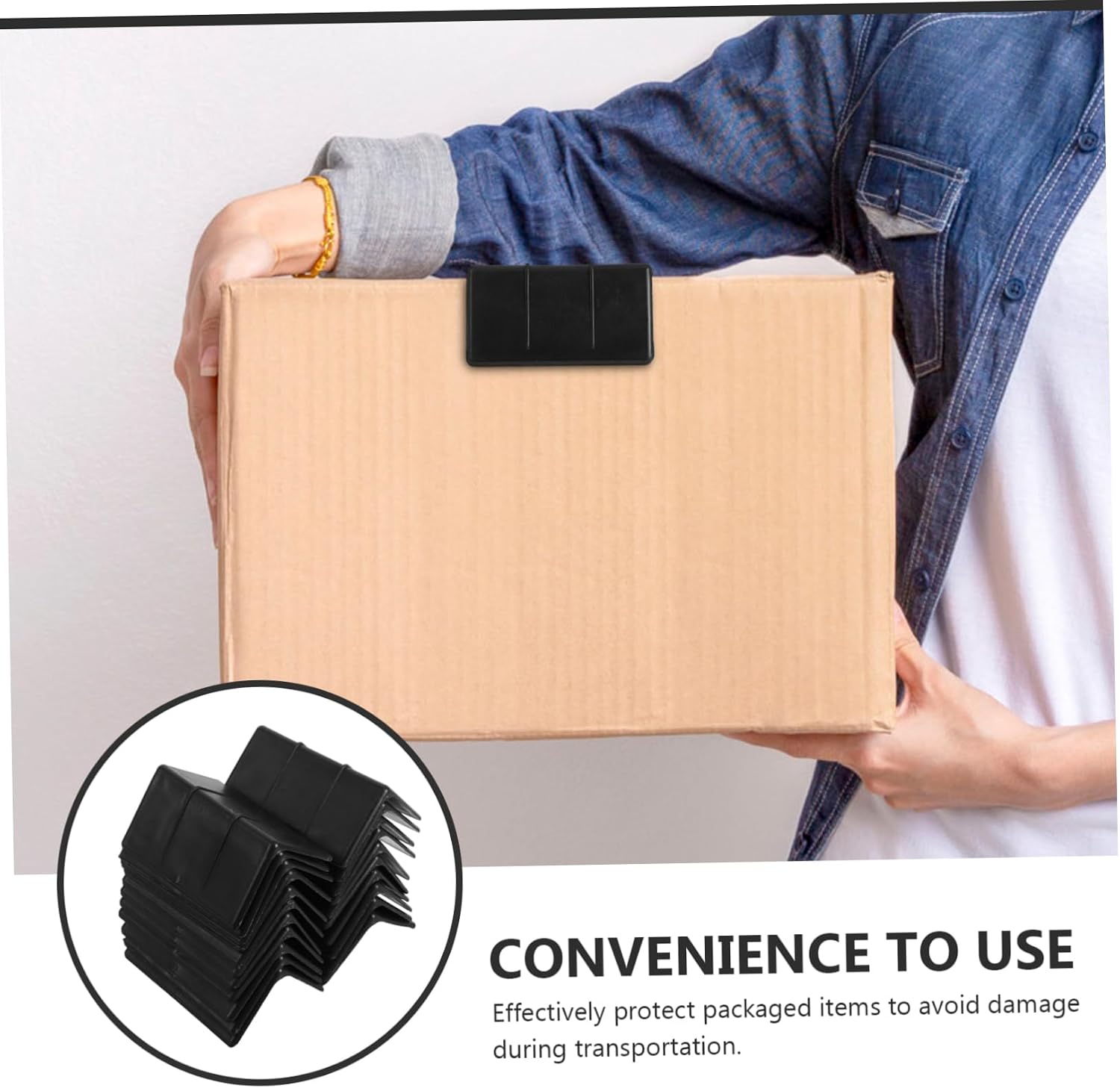 20pcs Corner Protectors Heavy-duty Edge Guards for Packaging Slip Edge Protection Suitable for Truck Transport and Storage