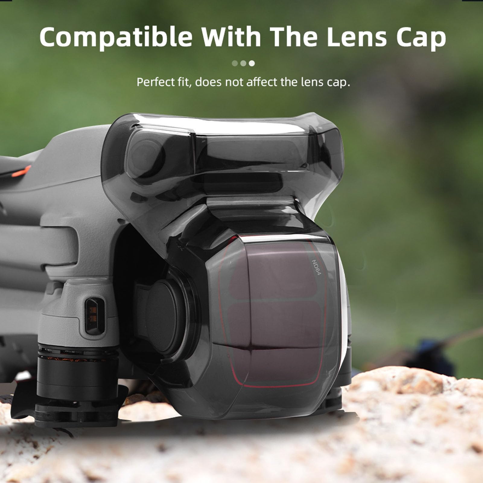 Filtro ND PL Conjunto de Air 3S, 4 Pack Cpl ND16 ND32 ND64 Filtros Multifunción de Densidad Neutra, Accesorios de Lentes de Drones, Vidrio óptico HD, Múltiples Recubrimiento