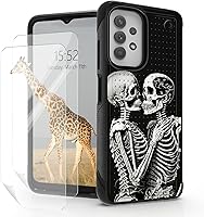 Vista 11 de Funda para Samsung Galaxy A23 Galaxy A13 4G/5G, Galaxy A04, Galaxy A04S, Galaxy A32 5G, con 2 protectores de pantalla, funda protectora híbrida
