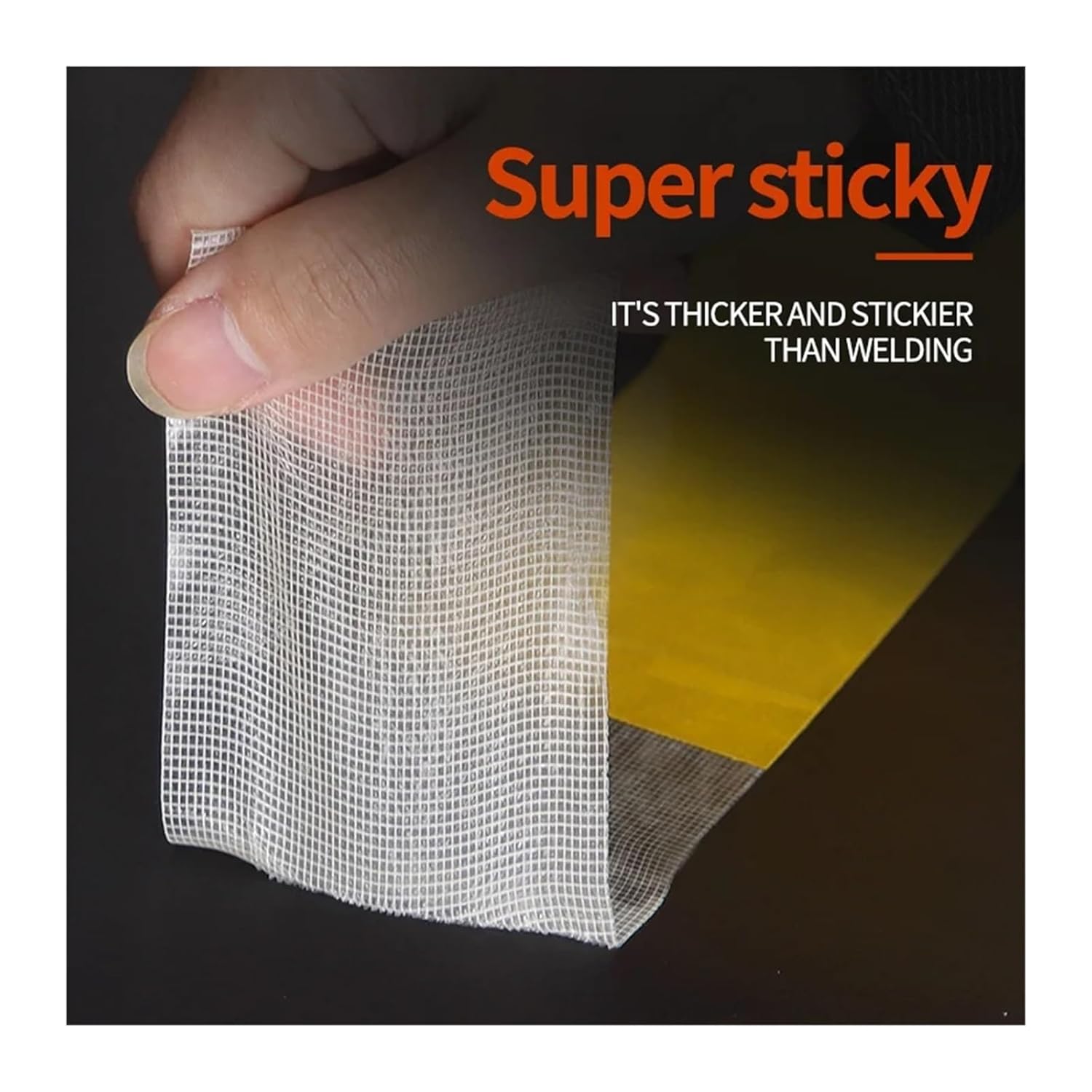 10M Strong Fixation of Double Sided Cloth Base Tape Translucent Mesh Waterproof Traceless Viscosity Carpet Adhesive(2cm)