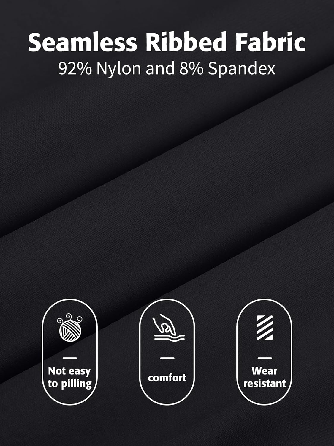 ATTRACO Women Double Spaghetti Strap Workout Tank Tops Ruched Athletic Tank Top with Bulit in Bra Color Block Camisoles - Image 6