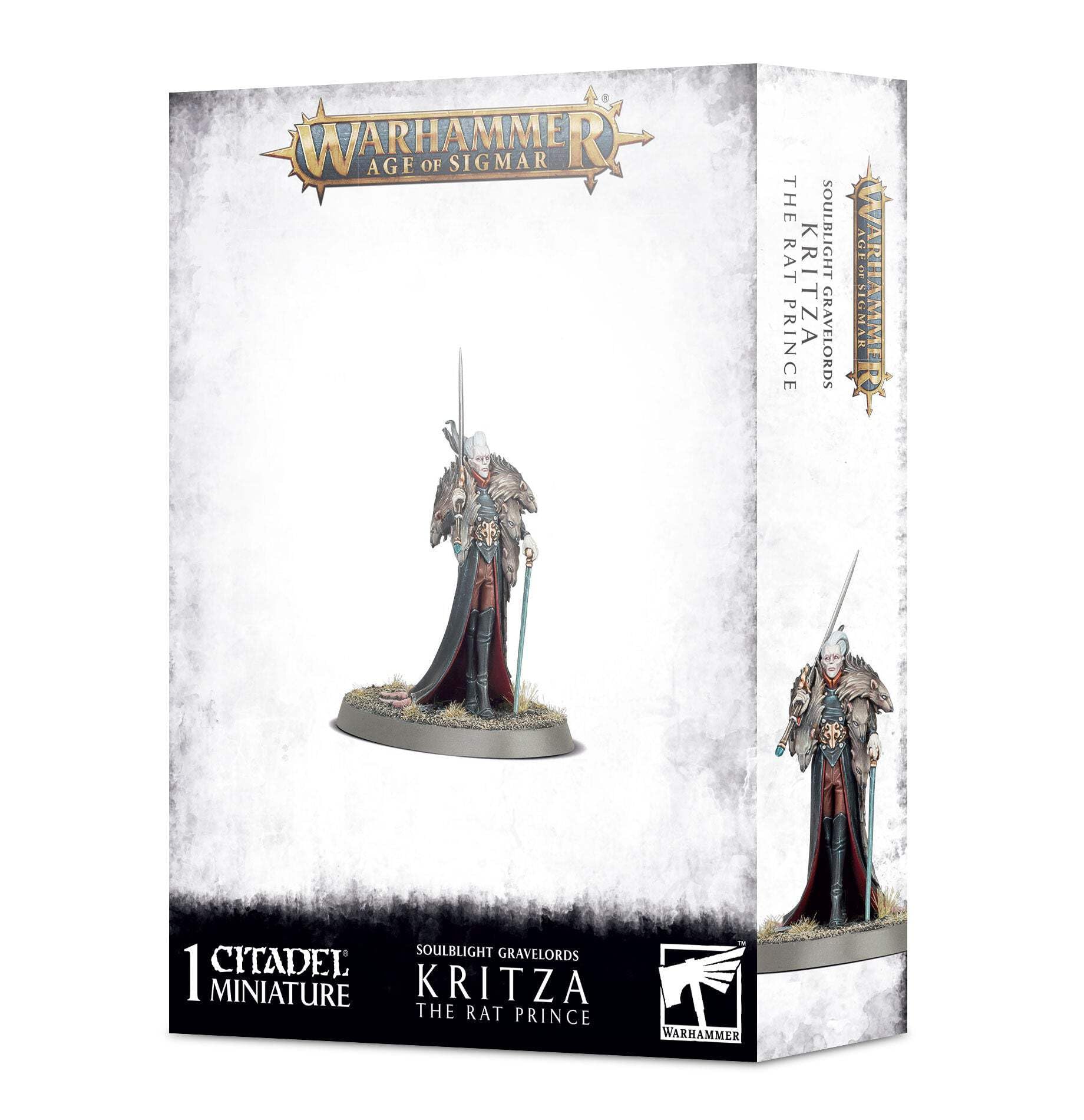 Warhammer AoS - Soulblight Gravelords Kritza : The Rat Prince
