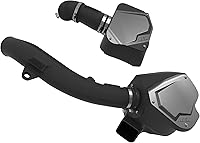 Vista 4 de AEM Sistema de admisión de aire frío, aumento de potencia, compatible con BMW M3/M4 2015-2020, AEM-21-881DS