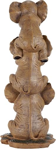 Vista 4 de Grande oír ver hablar ningún mal elefantes