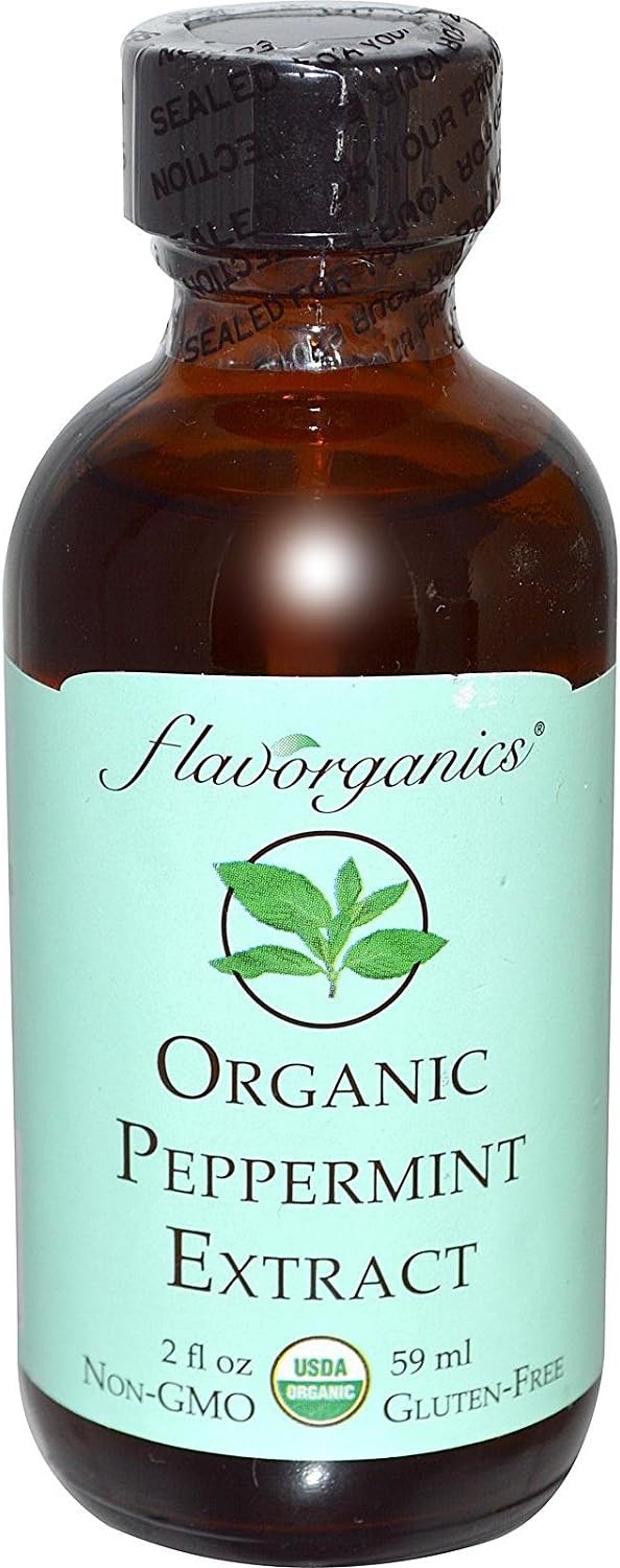 Organc Peppermint Extract, 2 Oz
