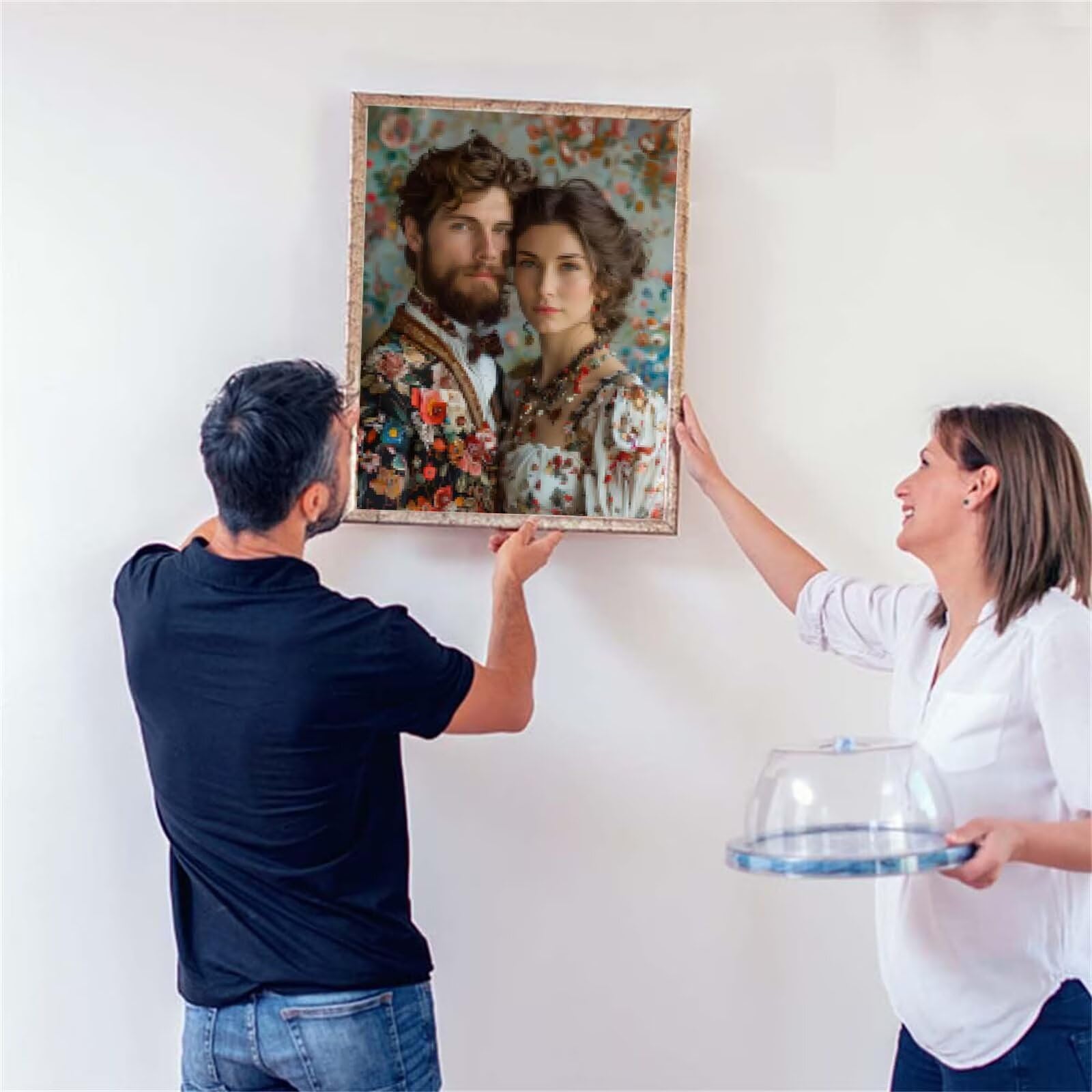 Personalisiertes Diamond Painting – Mach Dein Foto Zum 5D Diamantbild | DIY-Set Bis 100x200 Cm | Perfektes Geschenk
