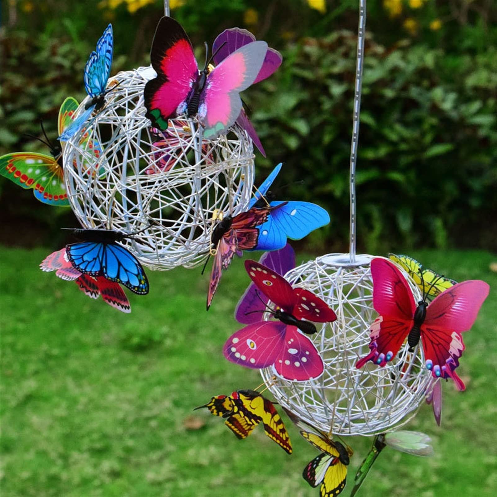 Luci Farfalla Solari Da Giardino - Decorazioni Esterno Con Ali Mobili, Energie Solare