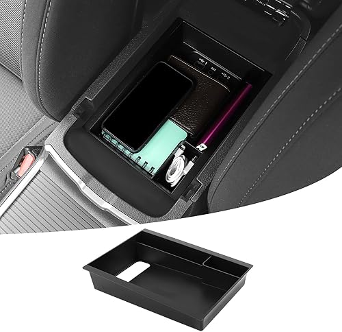 Bandeja organizadora de consola central para cargador, caja de almacenamiento de reposabrazos de 300C, compatible con Dodge Charger