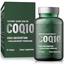 Coenzima Q10 Vegano 200mg, Integratore per Energia e Benessere, Confezione 90 Capsule, Formula Vegana Senza OGM