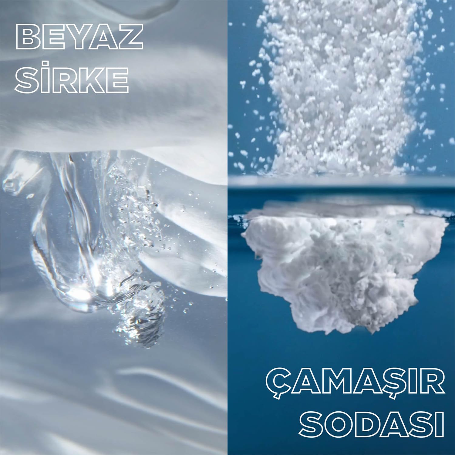 Rinso Beyaz Sirke ve Çamaşır Sodası Beyazlar için Toz Deterjan 8 KG