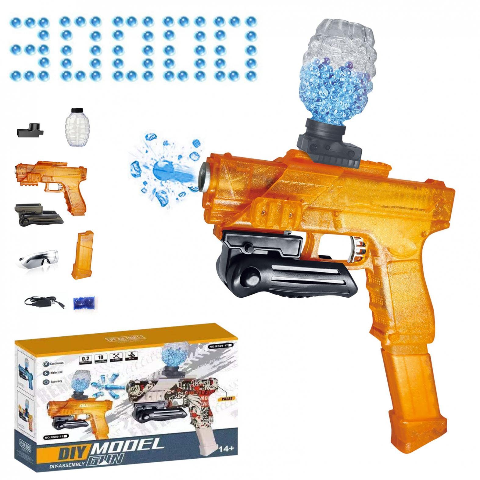 Buy Electric Gel Blaster Toy , Gel Ball Blaster Splatter Ball with 3000