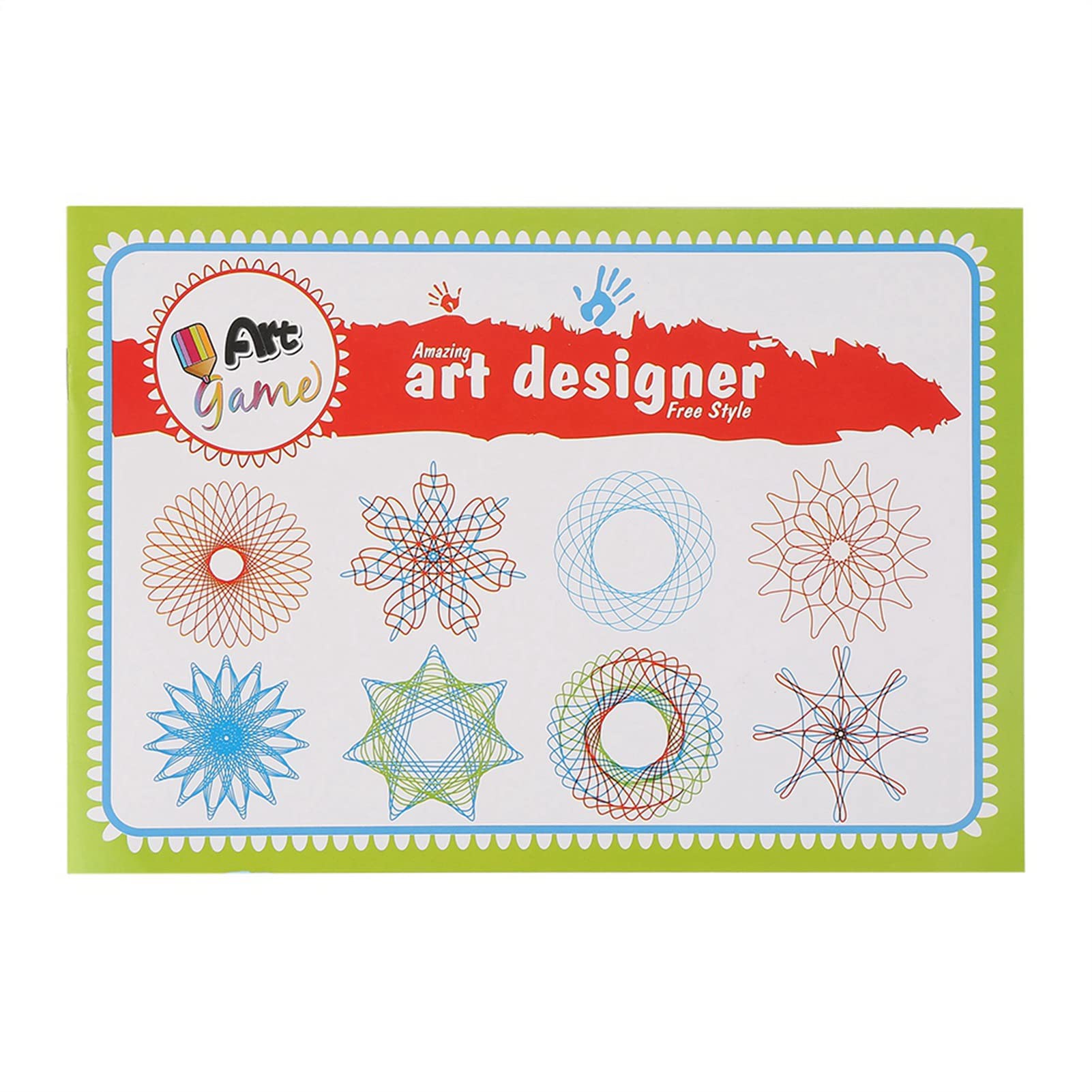 Règle à Dessin Géométrique - Pochoir Multiforme En Spirale Pour Artistes, Designers | Réutilisable, Portable