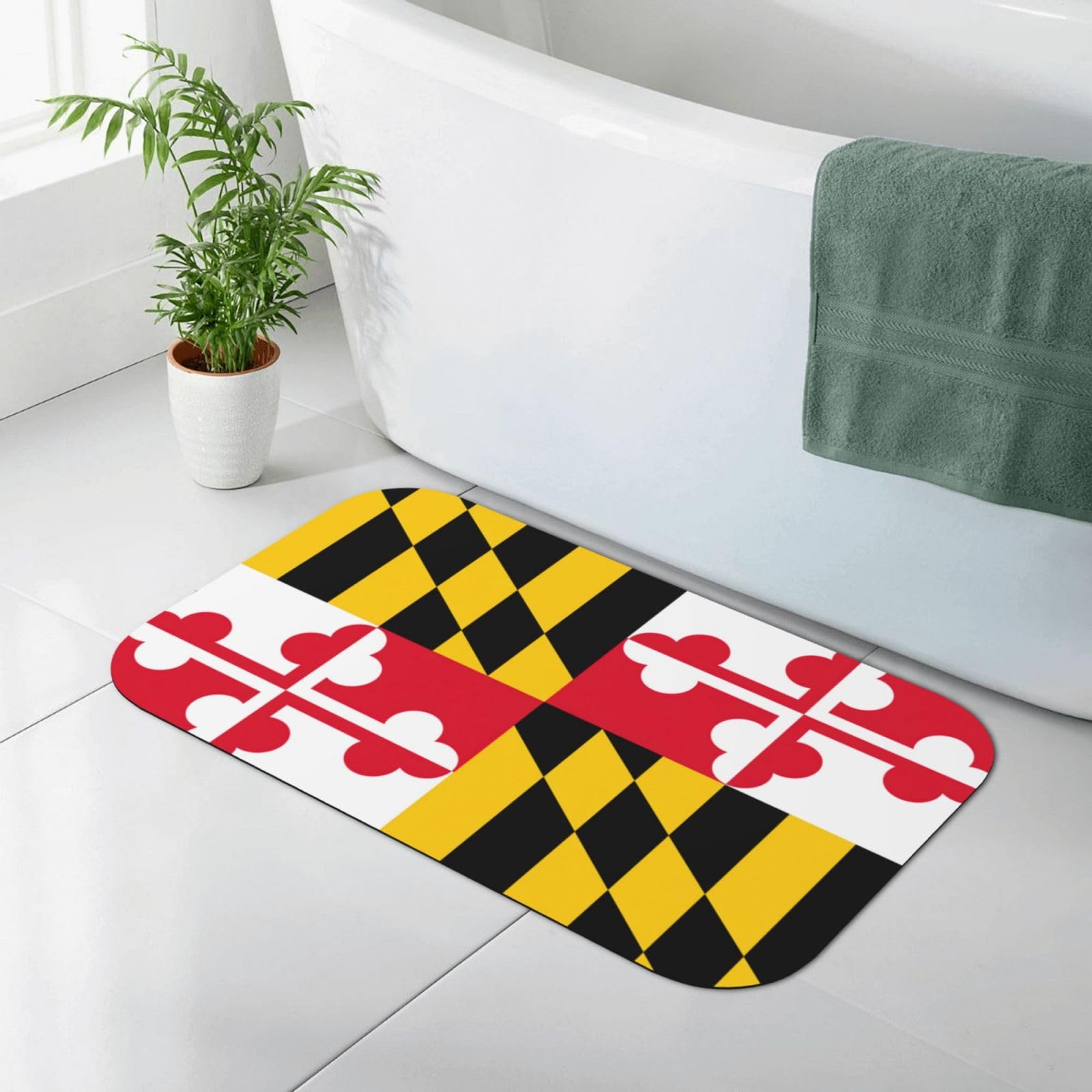 Tapete de baño de diatomeas Maryland para evitar resbalones