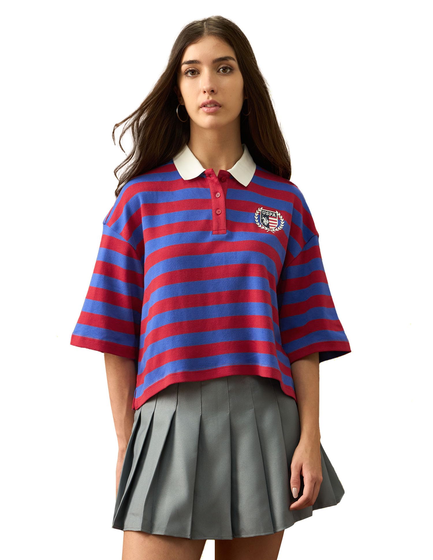 u.s. polo assn. Women's Regular Fit Polo Shirt (UWAW25PTS372-picture-25