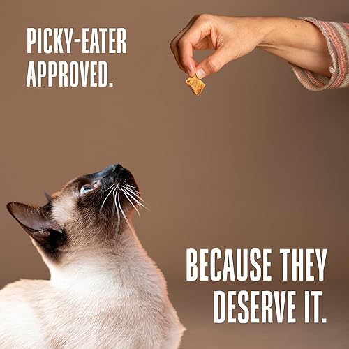 Miniatura 13 de Whole Life Cat Just One - Golosinas liofilizadas para gatos, alimentos de grado humano con alto contenido de proteínas, aperitivos de entrenamiento