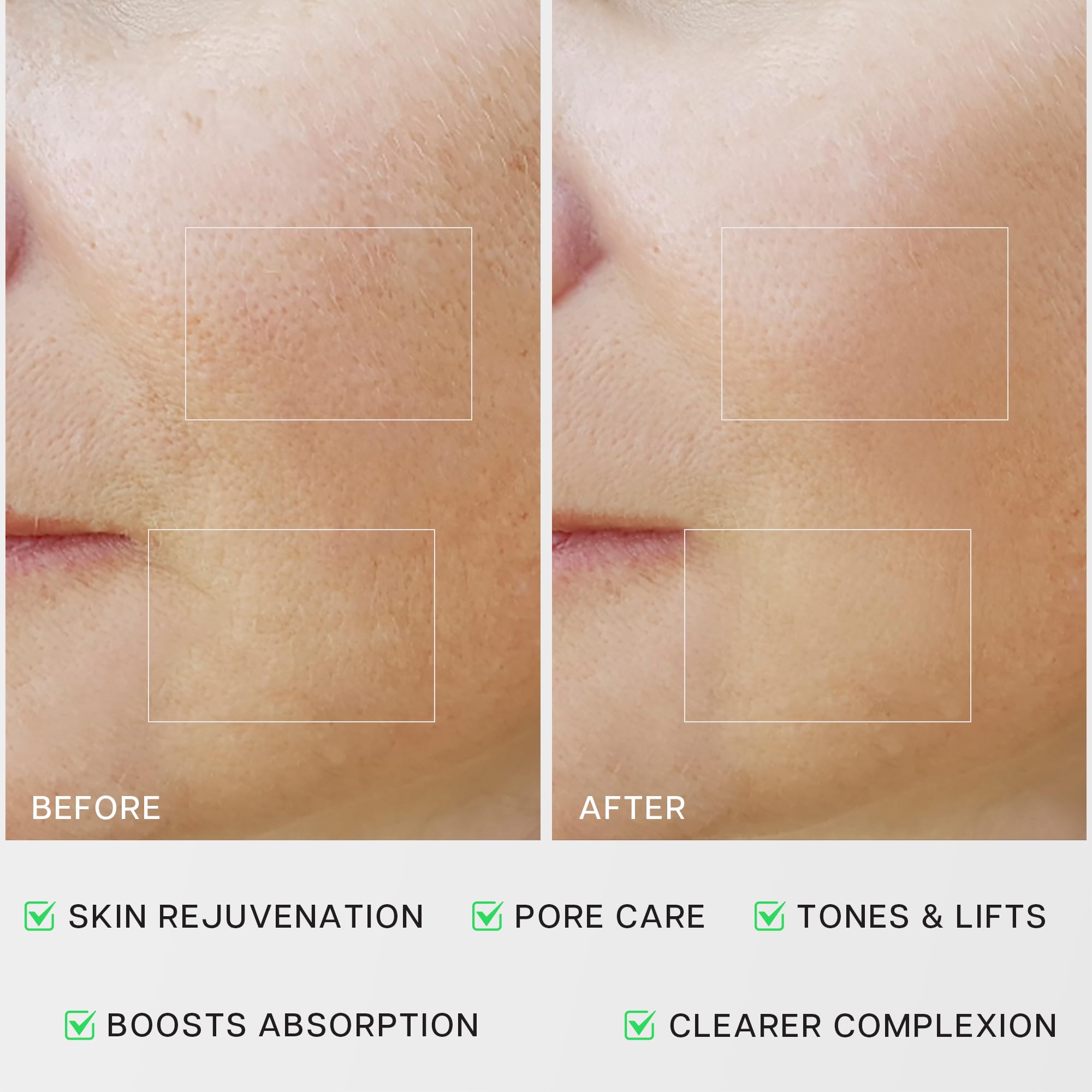 VRAIKO MiniCub Dispositivo Facial de Microcorriente, Escultor de Mandíbula y Tonificador Facial para Lifting, Contorno y Reducción de Papada
