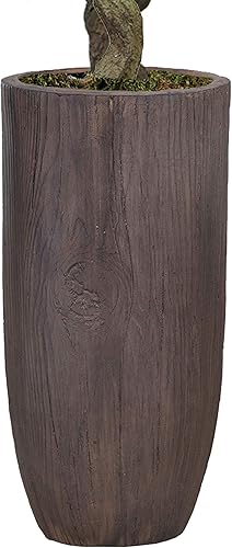 Miniatura 2 de Vintage Home Macetero artificial de tacto real de 43 pulgadas de alto Pachira Aquatica Real Touch y fibra de piedra