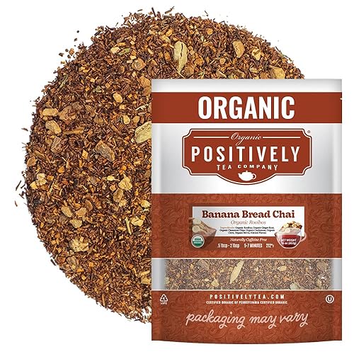 Vista 120 de Bolsas de hojas sueltas para té. Orgánicas por USDA. Positively Tea LLC.