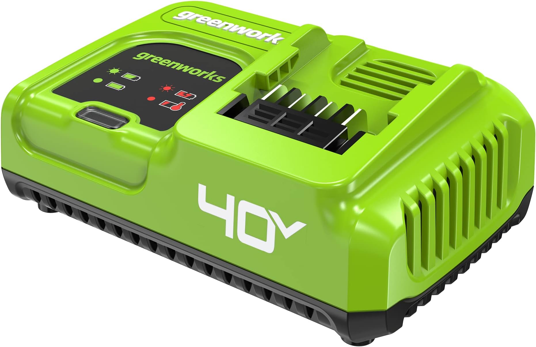 Amazon.com: Greenworks 40V 5A Rapid Charger，for All Greenworks 40V ...