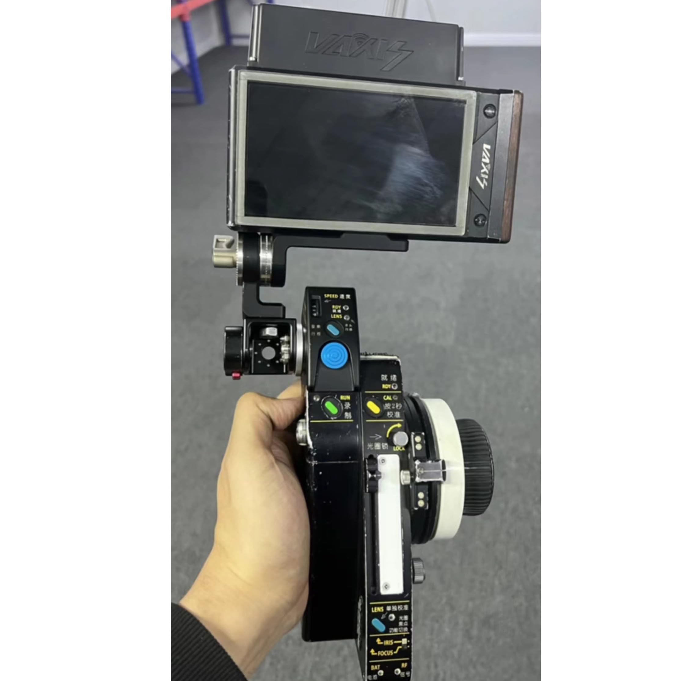 HangTon Bloc 3/8" Filetage Support Verrouillage Montage Adaptateur pour ARRI Sony RED Caméra Objectif Moteur Teradek Sans Fil Noir
