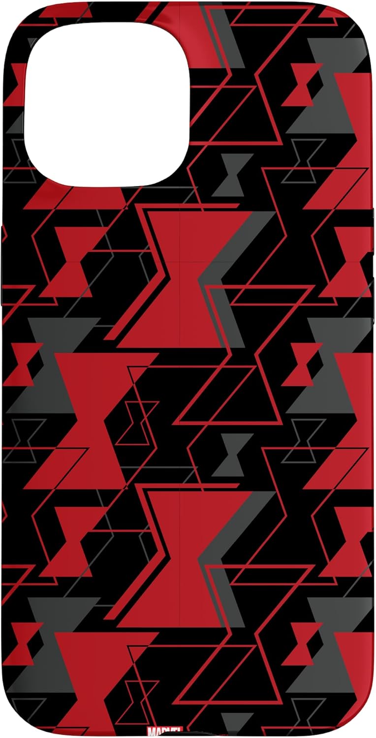 Marvel Black Widow Icon Red Hourglass Print Case for iPhone 16