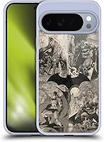 Vista 233 de Head Case Designs Funda de gel Hush con licencia oficial de Batman DC Comics #608 para cómics [protección de grado militar] compatible con Google