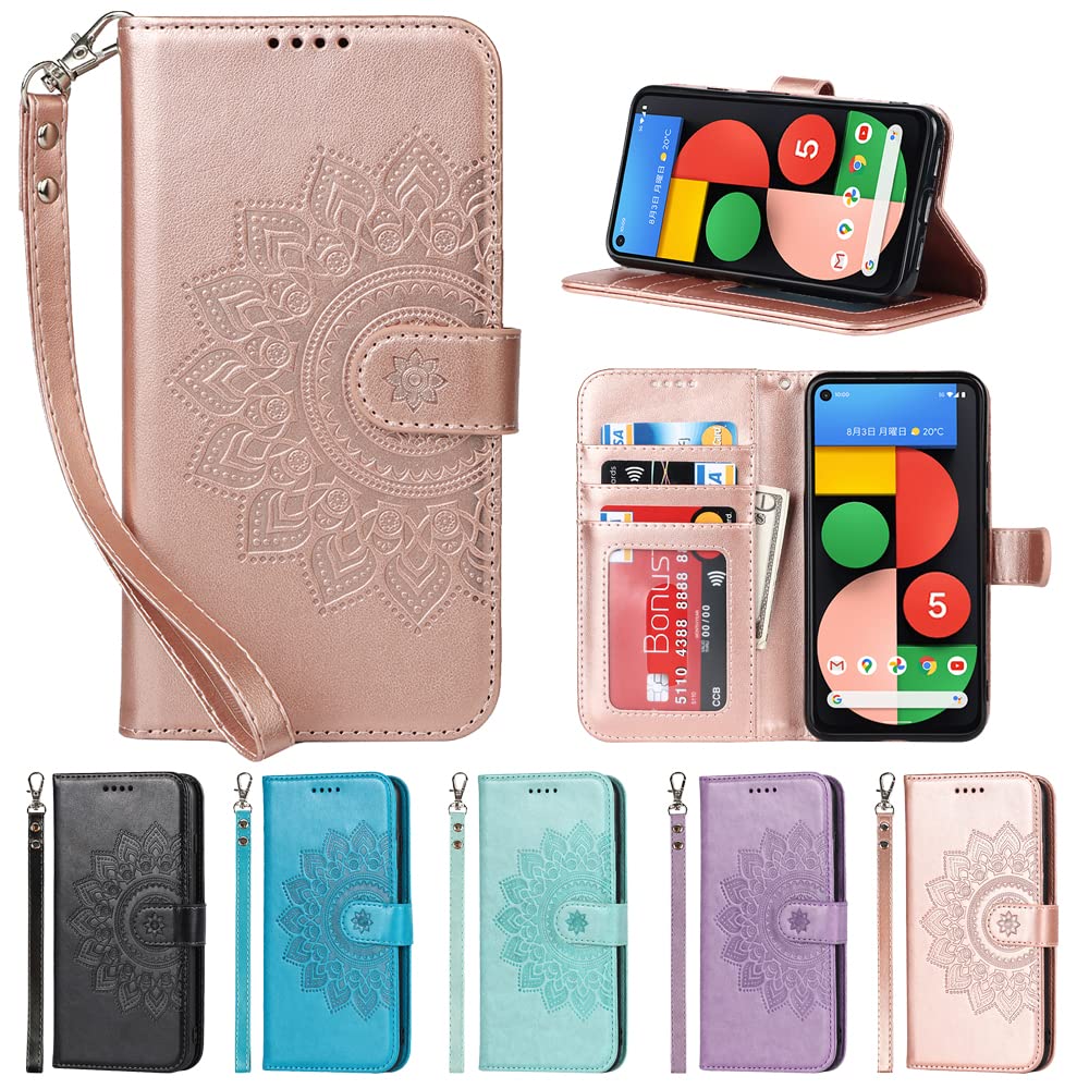 Amazon.co.jp: Eastwave Google Pixel 5 ケース 財布型 pixel5 google 